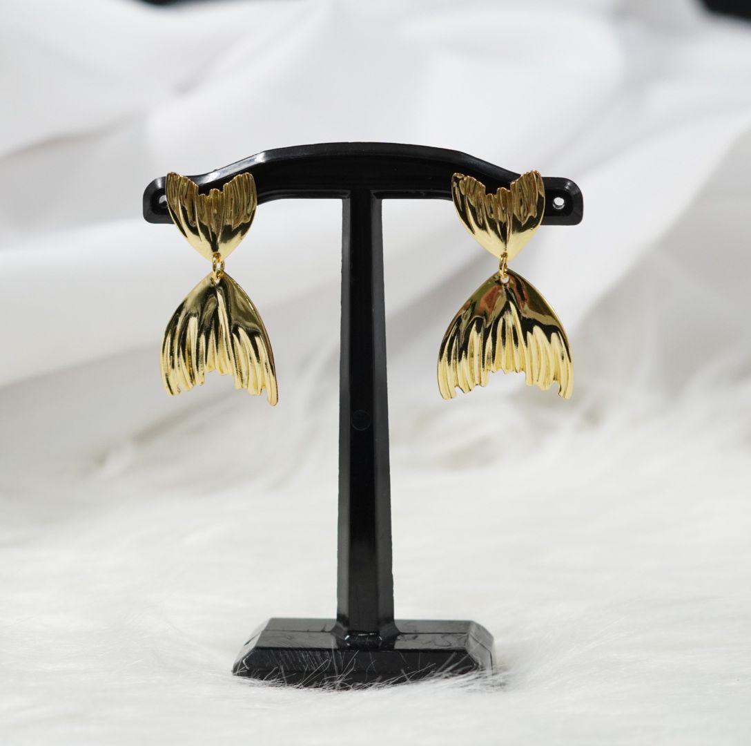 Miniatura 2 de ARETE RODIO TIPO SIRENA DORADO